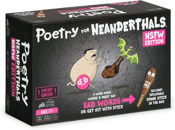 Poetry for neanderthals game online