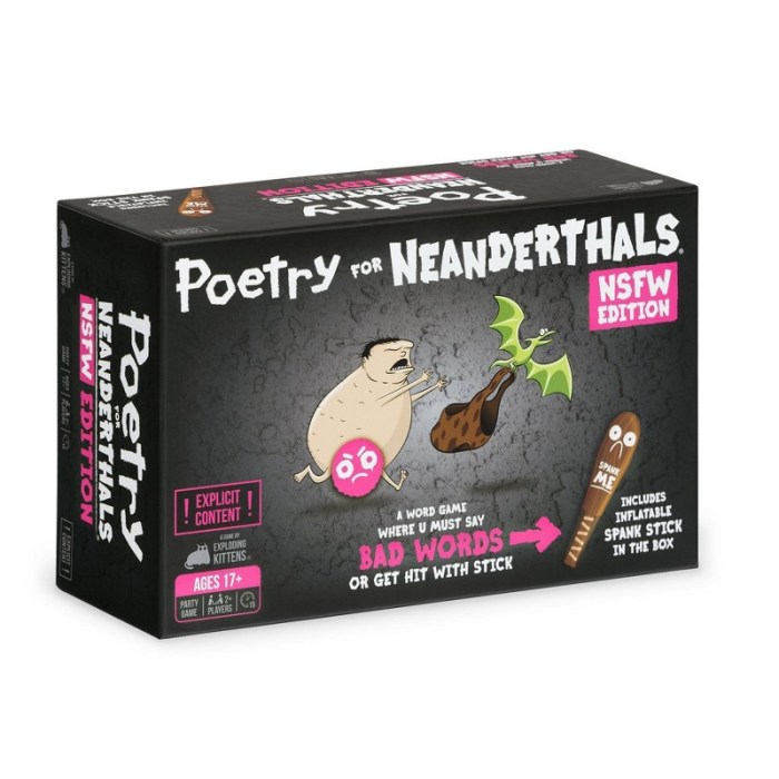 Poetry for neanderthals game online