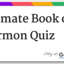 Book of mormon trivia questions