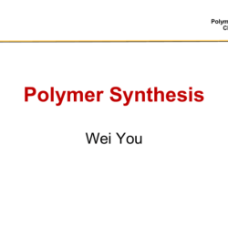 Polymerization raft synthesis