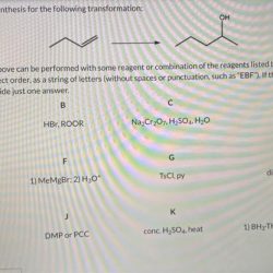 Propose an efficient synthesis for the following transformation br