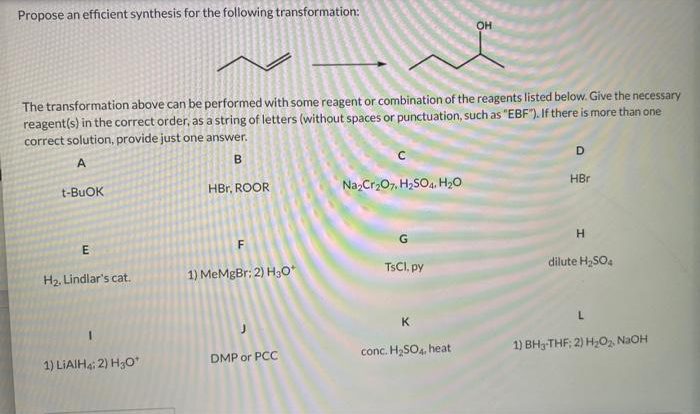 Propose an efficient synthesis for the following transformation br