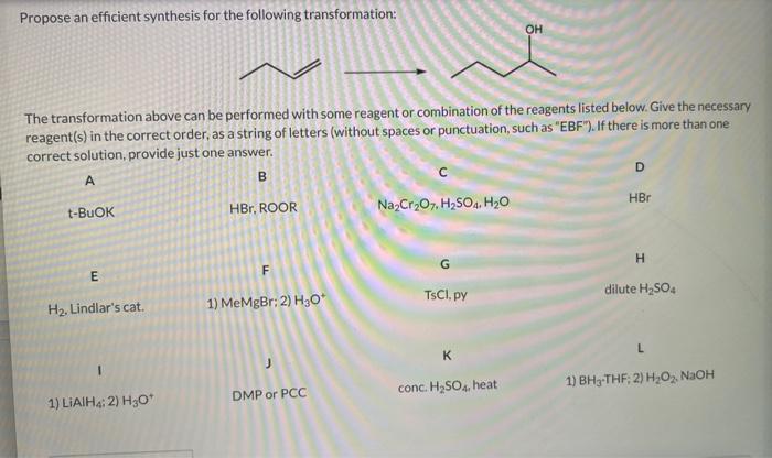 Propose an efficient synthesis for the following transformation br