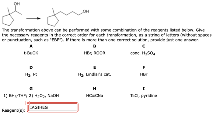 Propose an efficient synthesis for the following transformation br